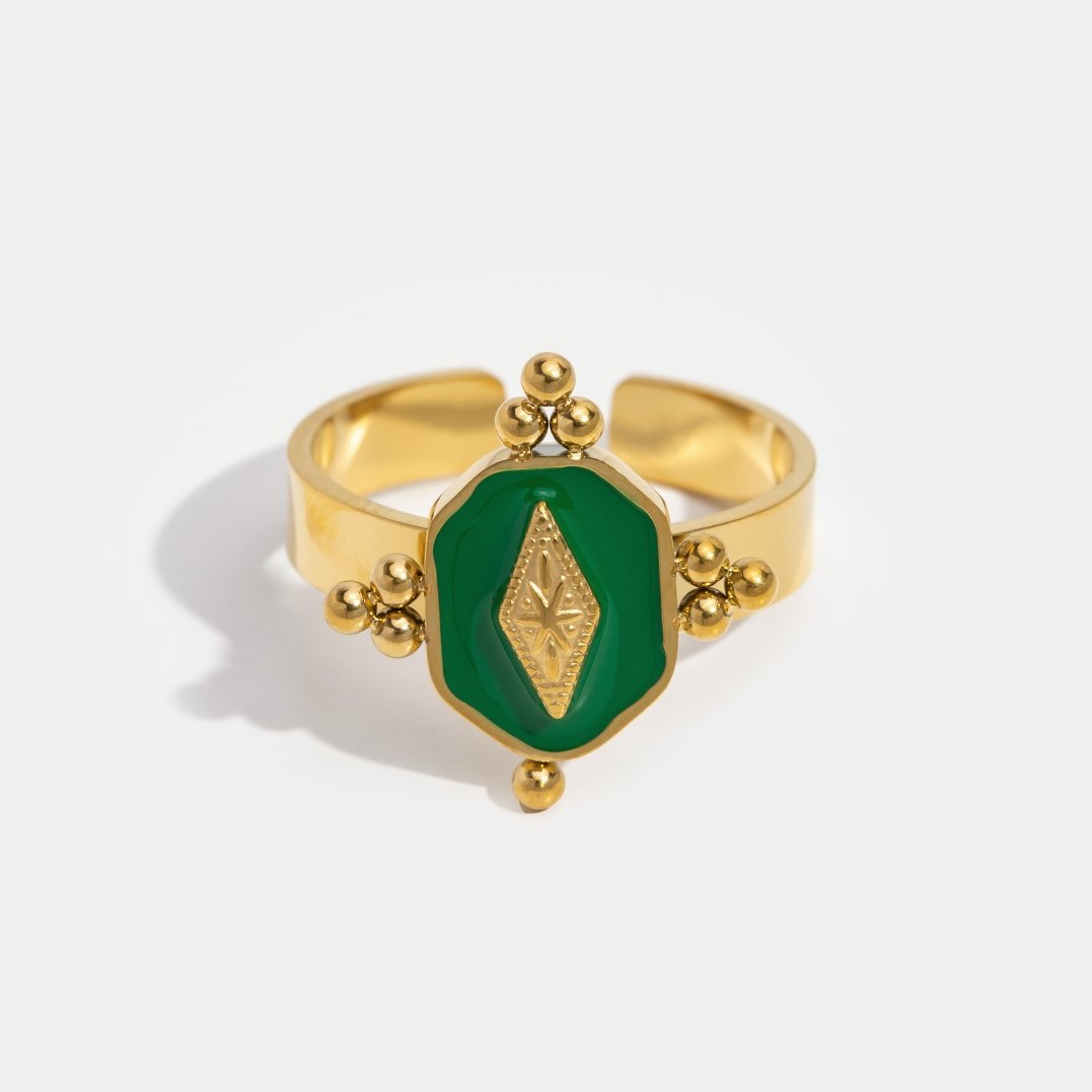 Vintage Geometric Marina Ring